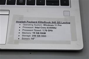 HP ELITEBOOK 840 G5 WIN 11 PRO INTEL CORE I5 1.70 GHZ 16GB RAM